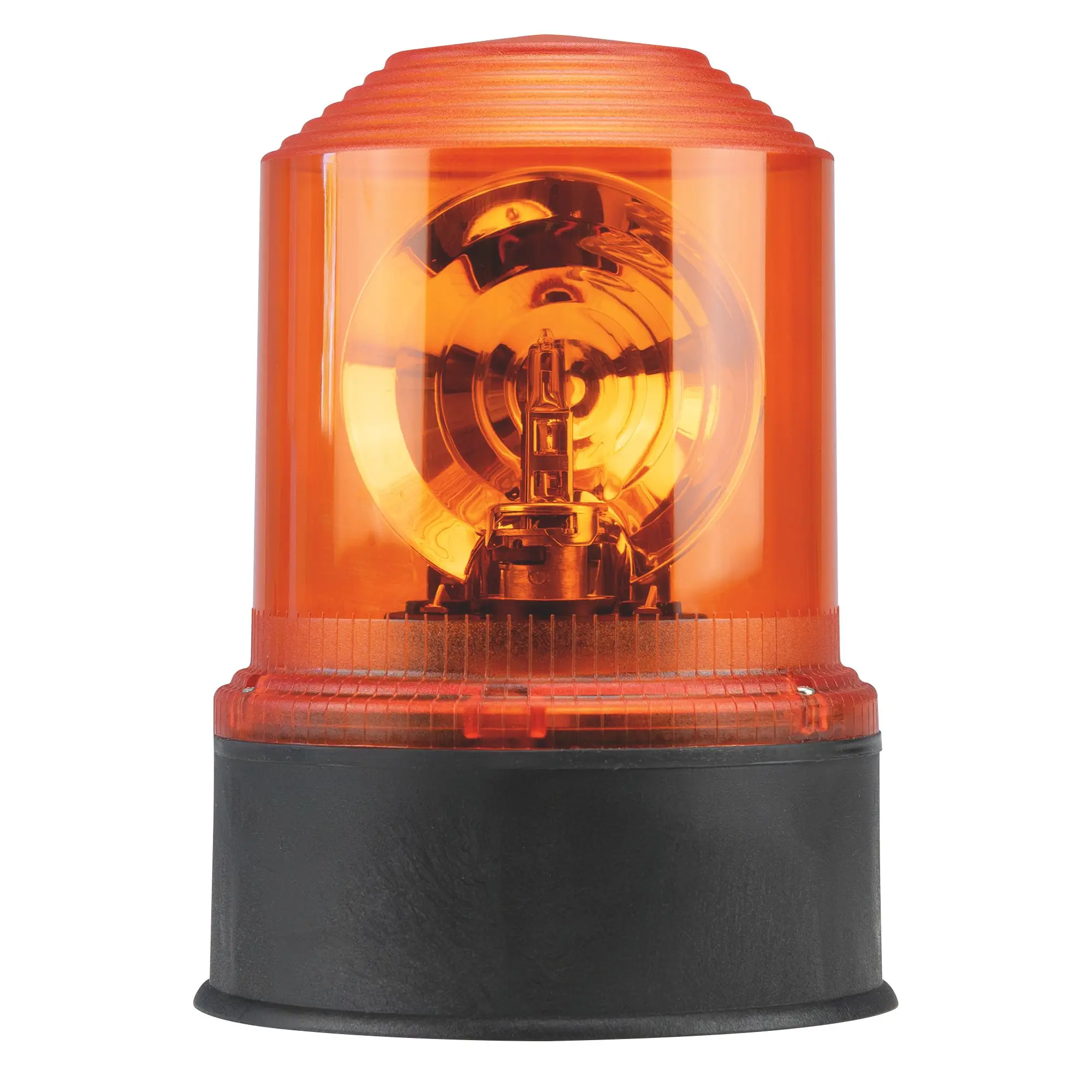 Produktfoto 1 von Drehspiegelleuchte 240V~ (0,11A) orange incl. GL 25W (Ba15d)