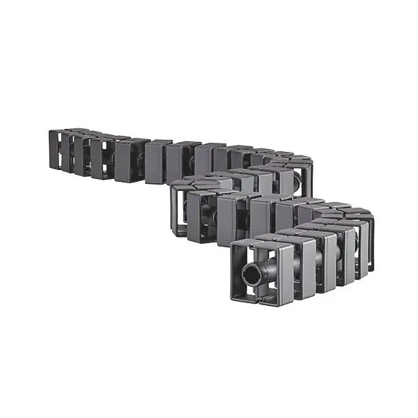 Produktfoto 1 von Kabelschlange Quadro Verlängerung schwarz flexibles Kabelführungssystem