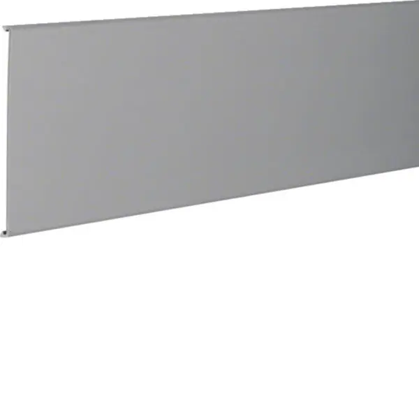Produktfoto 1 von Verdrahtungskanal-Oberteil aus PVC zu LKG Breite 125mm steingrau