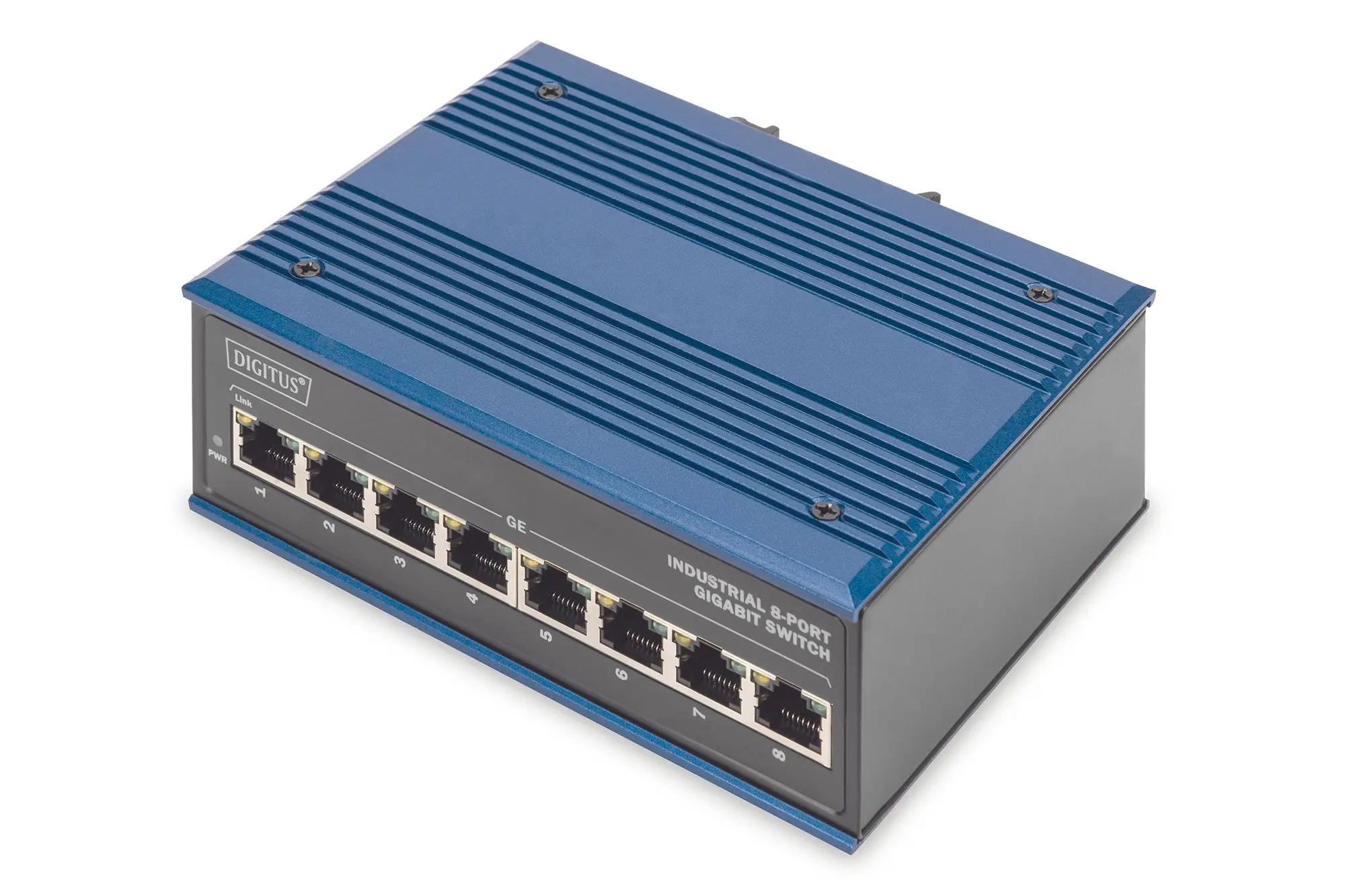 Produktfoto 1 von Industrieller 8-Port Gigabit Switch