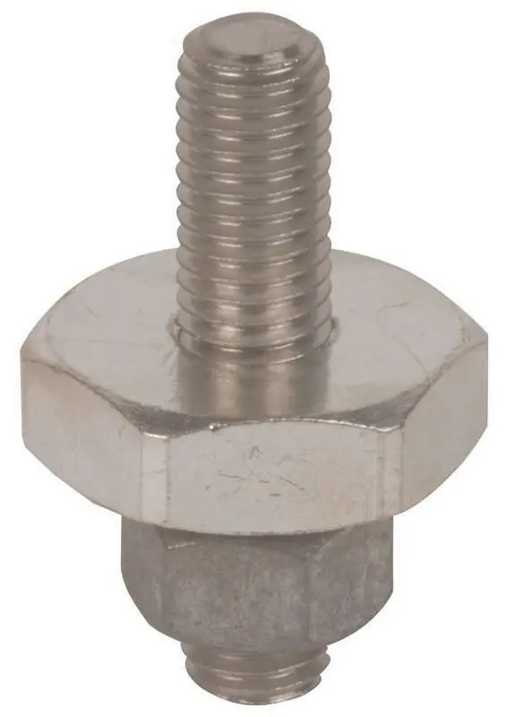 Produktfoto 1 von Anschlussstück Ausf. D m. Gewindebolzen M16x65mm u. Mutter z. Anschrauben