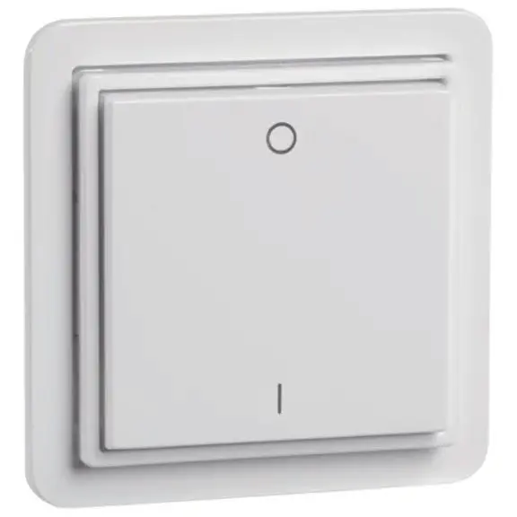 Produktfoto 1 von EnOcean Easyclick Wandsender STANDARD, 2 Kanal, reinweiß