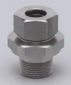 Produktfoto 1 von Klemmverschraubung D=39 L=48mm Sens.:D=16mm 3/4 NPT FKM 0,5bar