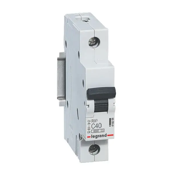Produktfoto 1 von RX3 LS-Schalter C-Char. 40A, 1-polig, 6kA, 230/400VAC, 1TE