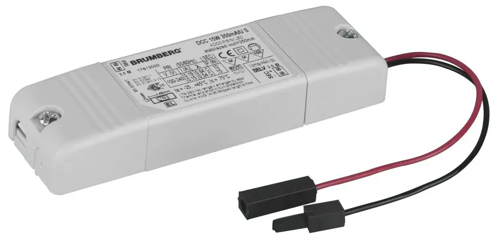 Produktfoto 1 von LED-Konv.350mA, 15W max.43V,nicht dimmb.