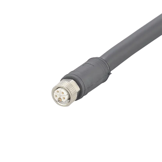 Produktfoto 1 von Anschlusskabel m.Buchse Powerkabel L-codiert 5m PUR Geh. PP IP67