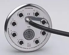 Produktfoto 1 von Zentralverteiler M12/8 PNP 10m PUR/PVC Gehäuse Edelstahl IP69K