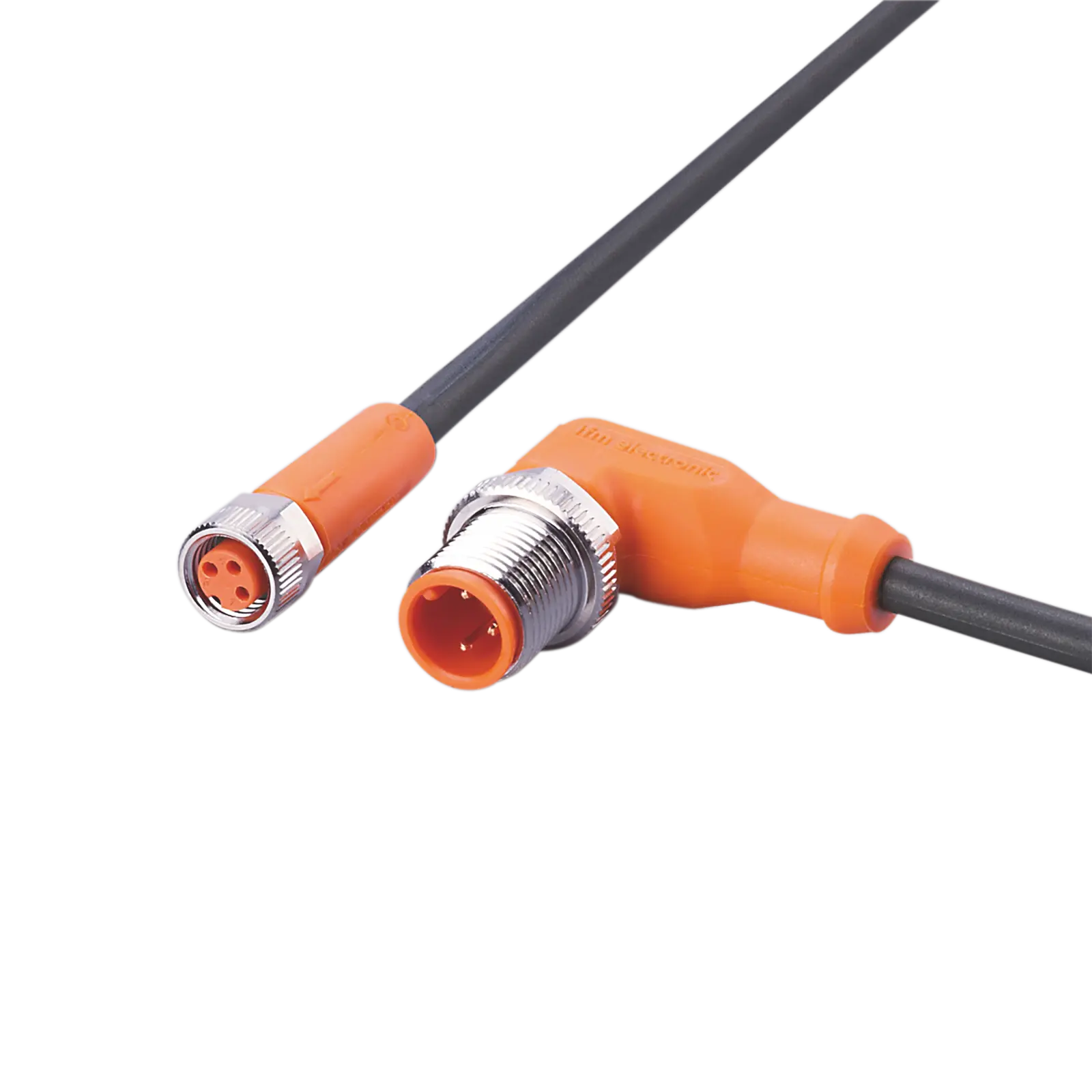 Produktfoto 1 von Verbindungskabel <50VAC 5m PUR Gehäuse TPU orange FKM IP65/67-69K