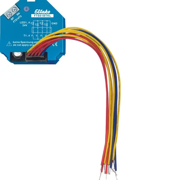 Produktfoto 1 von Bus-Tasterkoppler mit 4xLED für FTS14TG