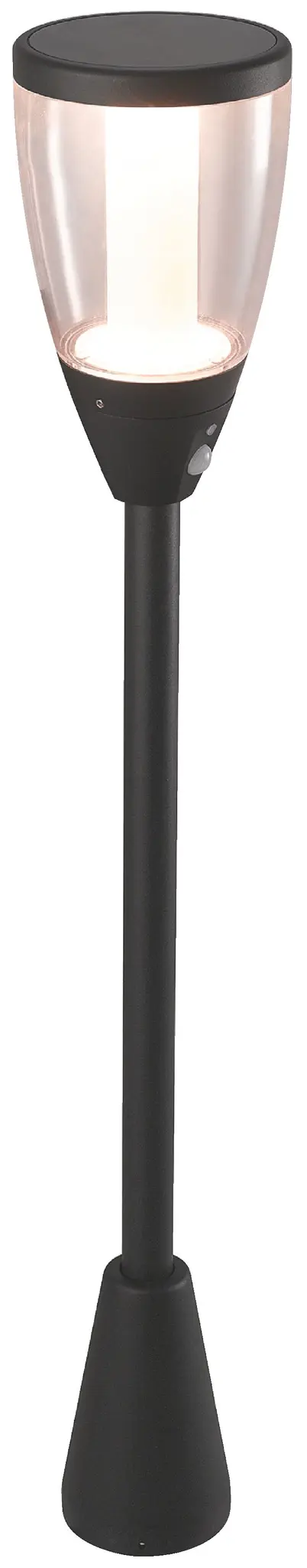 Produktfoto 1 von MTP ONDIN Solar Pollerl. 2W-220lm/3000K 0,8m IP65 2200mAh inkl. Erdspiess