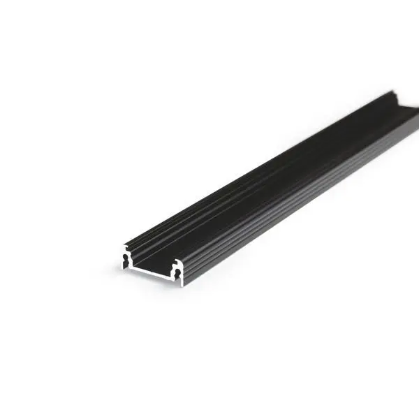 Produktfoto 1 von LED-Alu-Profil konfektioniert Länge: 100 mm schwarz