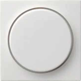 Produktfoto 1 von Abdeckung Drehdimmer System 55 reinweiß
