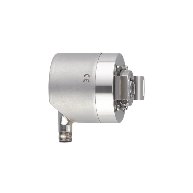 Produktfoto 1 von Einseitig offener Hohlwellendrehgeber D=15mm 1...10000 IO-Link M12