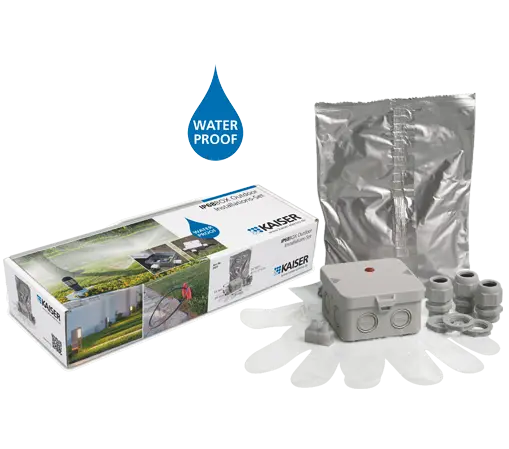 Produktfoto 1 von IP68BOX Outdoor Installations-Set, mit Gießharz