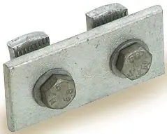 Flacher Zweiloch-Winkel