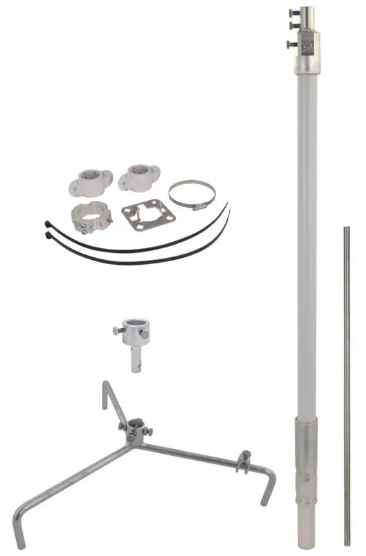 Produktfoto 1 von Fangmast für HVI light plus -SET- D 40 mm L 2700 mm R 320 mm