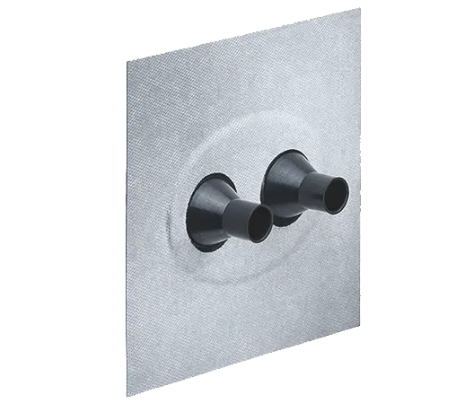 Produktfoto 1 von Doppel-Rohrmanschette D 15-22 mm Vlies-Butyl Dichtungsmanschette