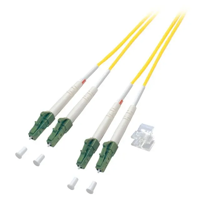 Produktfoto 1 von Duplex Jumper LC/APC-LC/APC 9/125µ 1m OS2 LSZH gelb