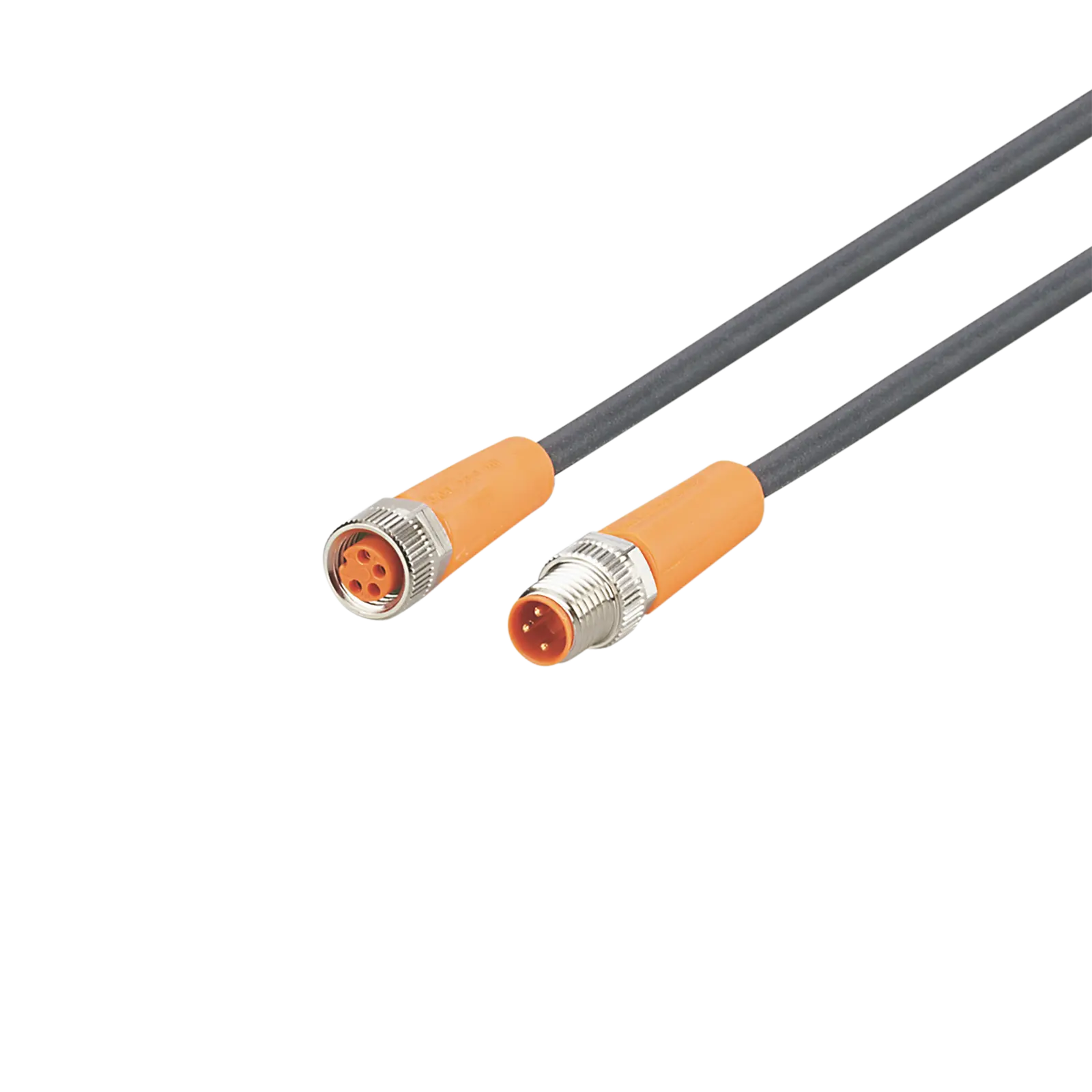 Produktfoto 1 von Verbindungskabel <50VAC 1,5m PUR Gehäuse TPU orange FKM IP65/67-69K