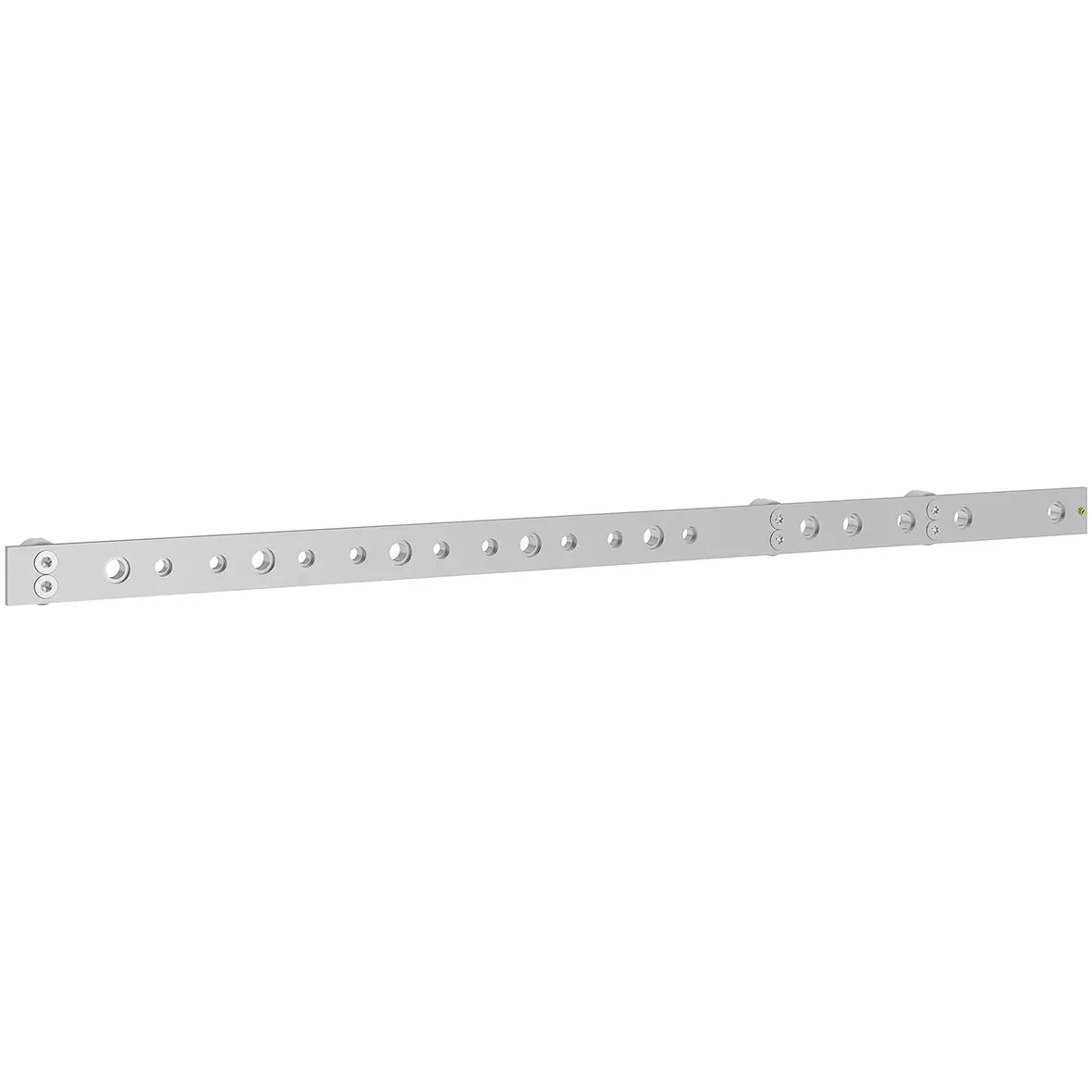 Produktfoto 1 von Cu-Schiene vernickelt 3FB 30x5 für SIF mit Befestigungsschrauben