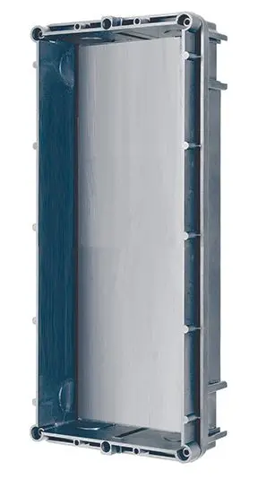 Produktfoto 1 von Unterputz-Gehäuse Serie Sinthesi 3 Module stabiler Kunststoff