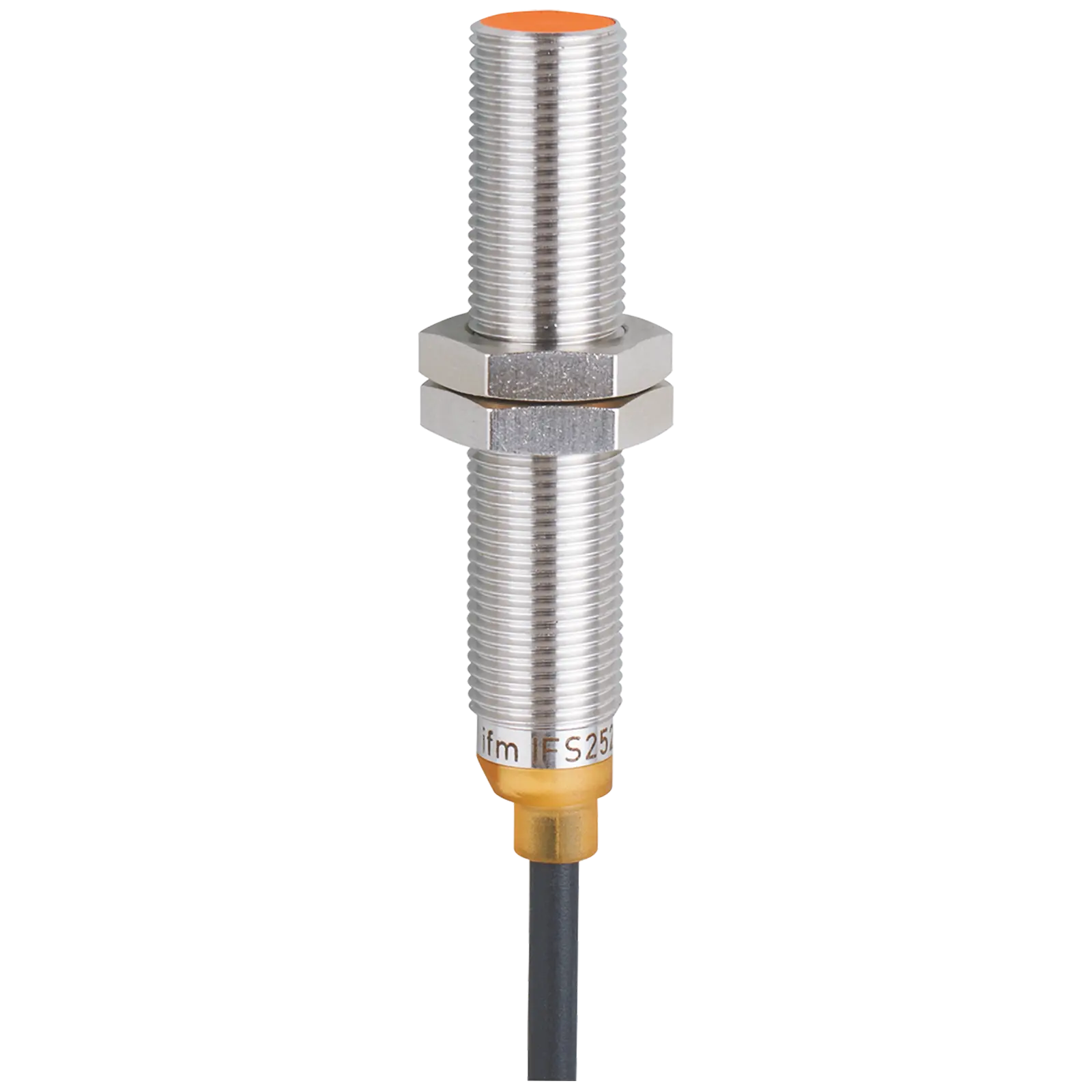 Produktfoto 1 von Ind.Sensor M12x1 L=60 Sn=4mm bündig Ö DC NPN 2m PUR IP65-69K 3L 700Hz