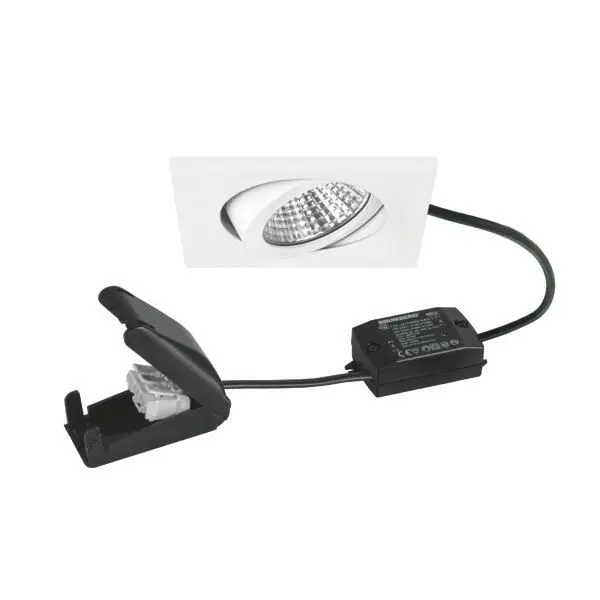 Produktfoto 1 von LED-Einbaustrahler 230 V AC, 50 Hz, 6 W, 38°, 3.000 K