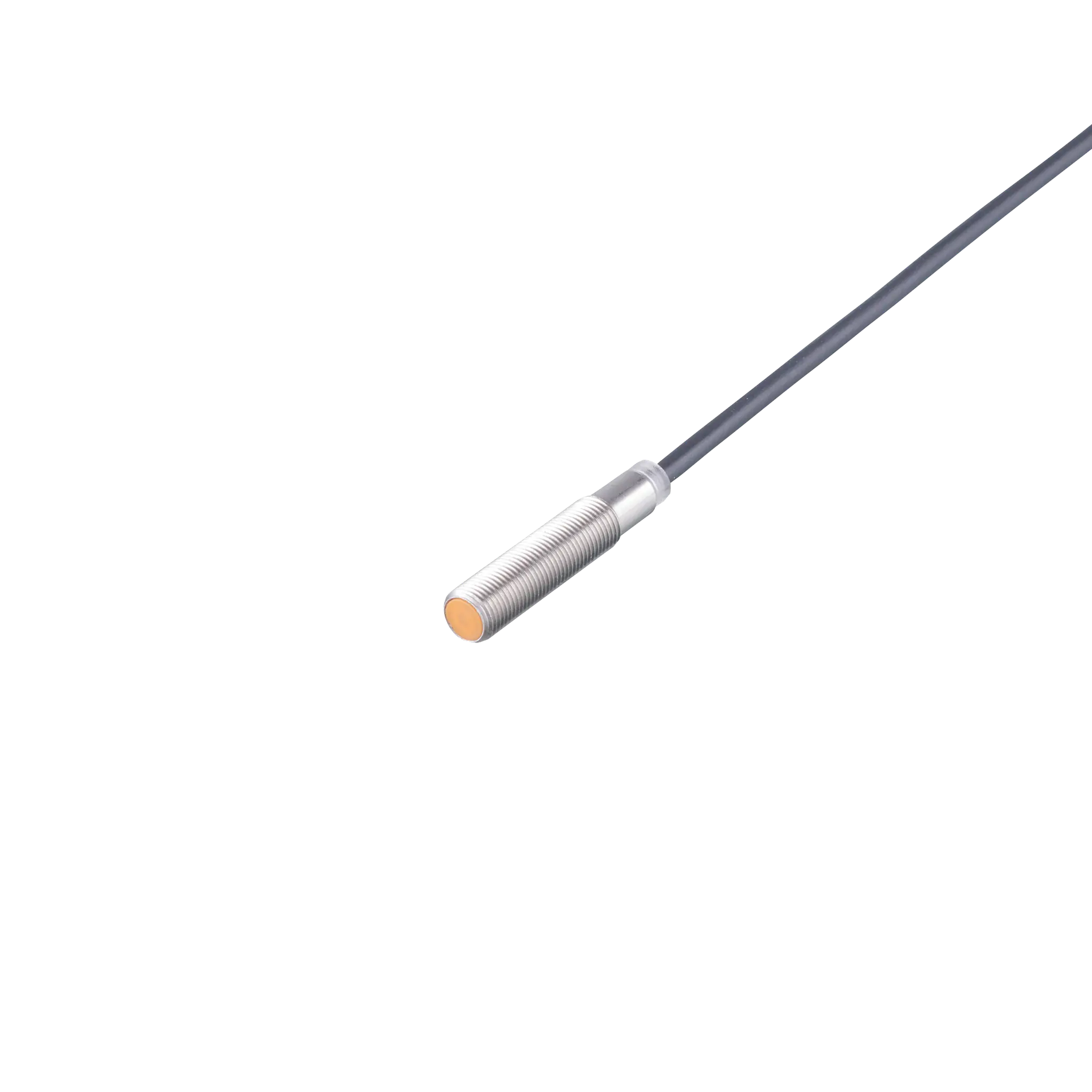 Produktfoto 1 von Ind.Sensor M5x0,5 L=30 Sn=0,8mm bündig S DC PNP 2m PVC IP65 3L 2000Hz