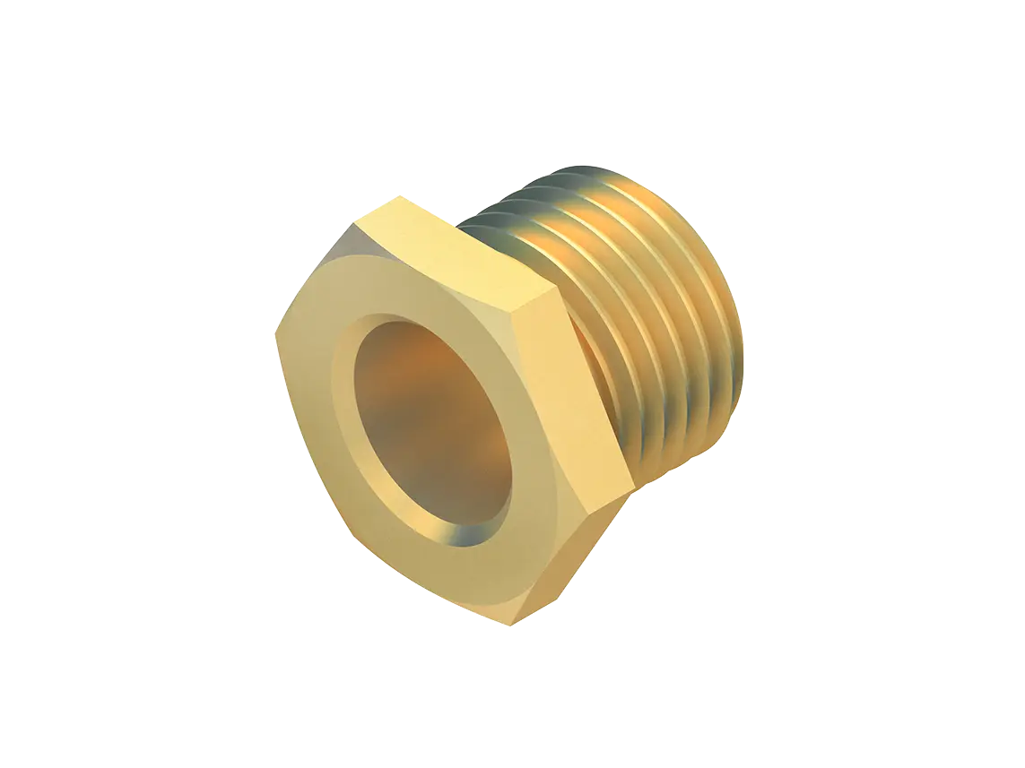 Produktfoto 1 von Trompetennippel M10X1 12mm 508/12