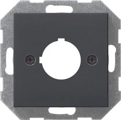 Produktfoto 1 von Abd. Tragring Geräte Ø 22,5 mm System 55 Schwarz m