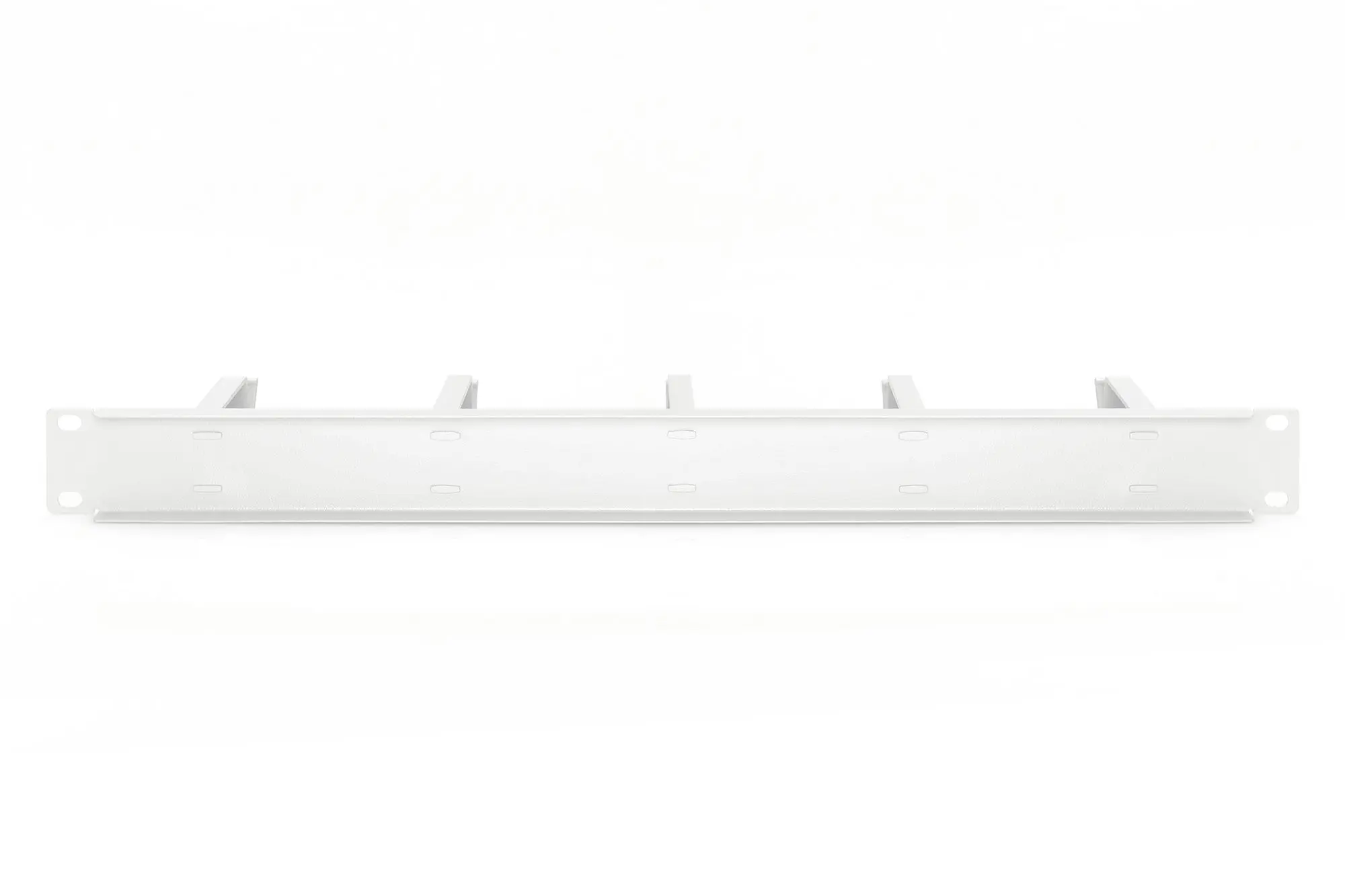 Produktfoto 1 von DIGITUS 1HE Rangierpanel 5xRinge 40x60mm grau RAL 7035
