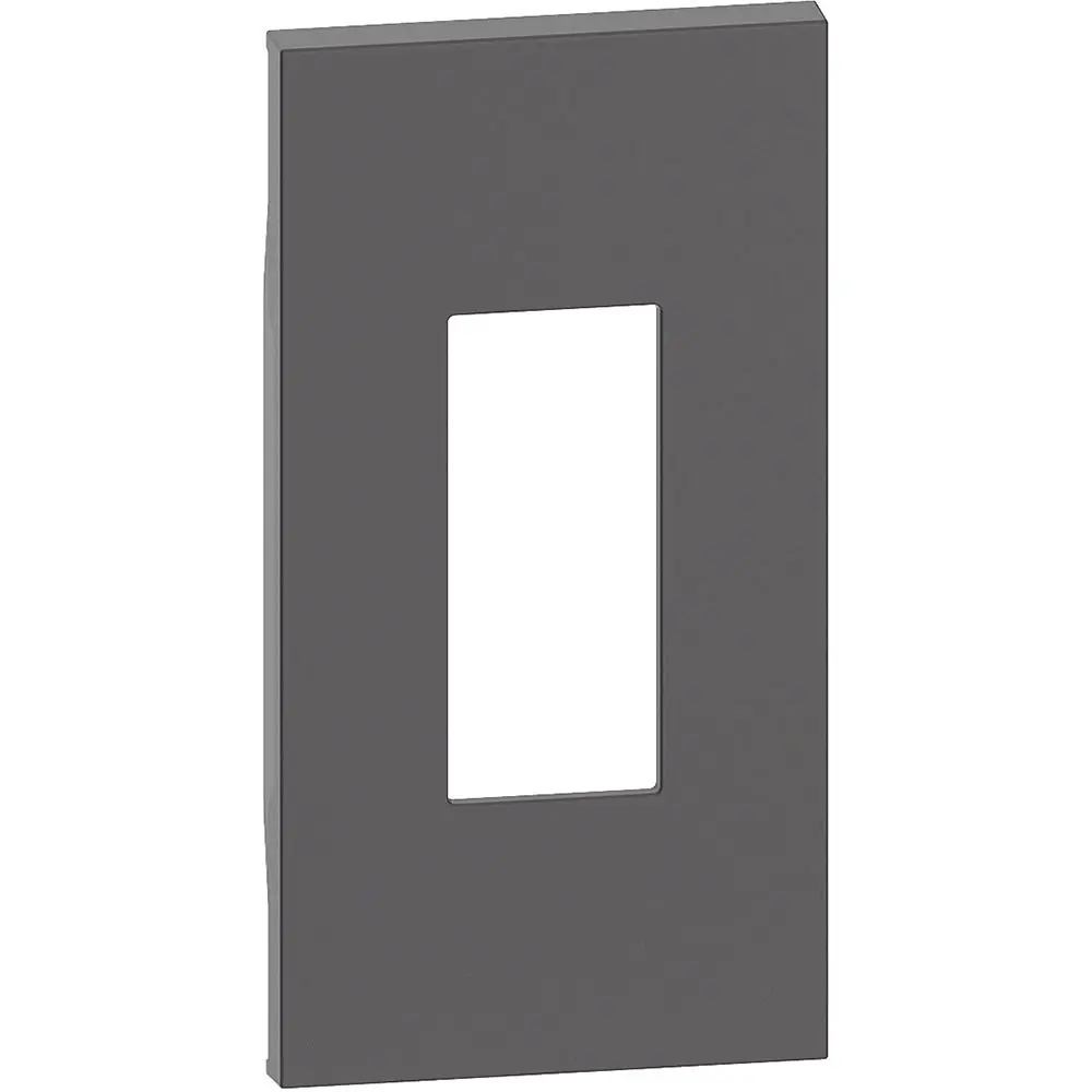 Produktfoto 1 von LivingNow 2-modulige Abdeckung für RJ11- und RJ45-Einsätze Black