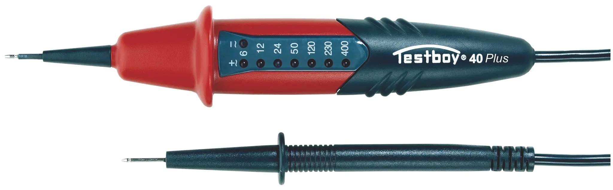 Produktfoto 1 von 40+ 2p.Spannungsprüfer Gleich-u.Wechselspannung 5J 120x60x30mm