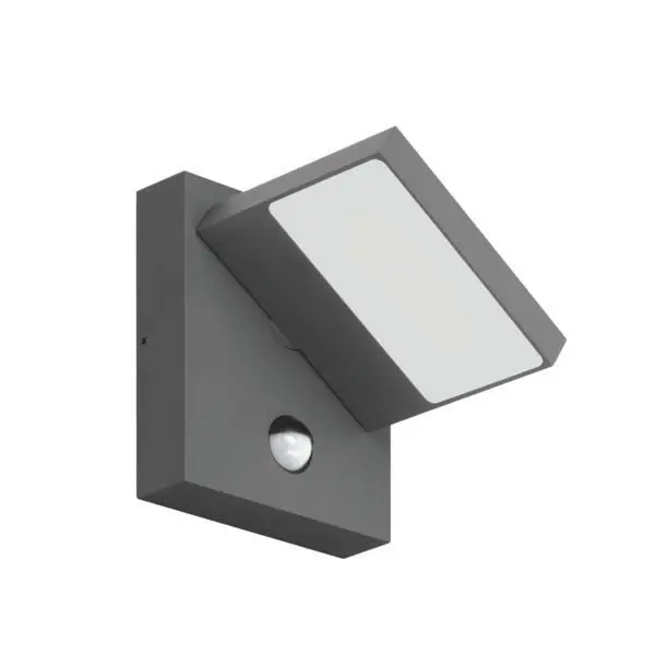 Produktfoto 1 von LED-Wandanbauleuchte 230 V AC, 50 Hz, 14W,3.000 K, strukturgraphit