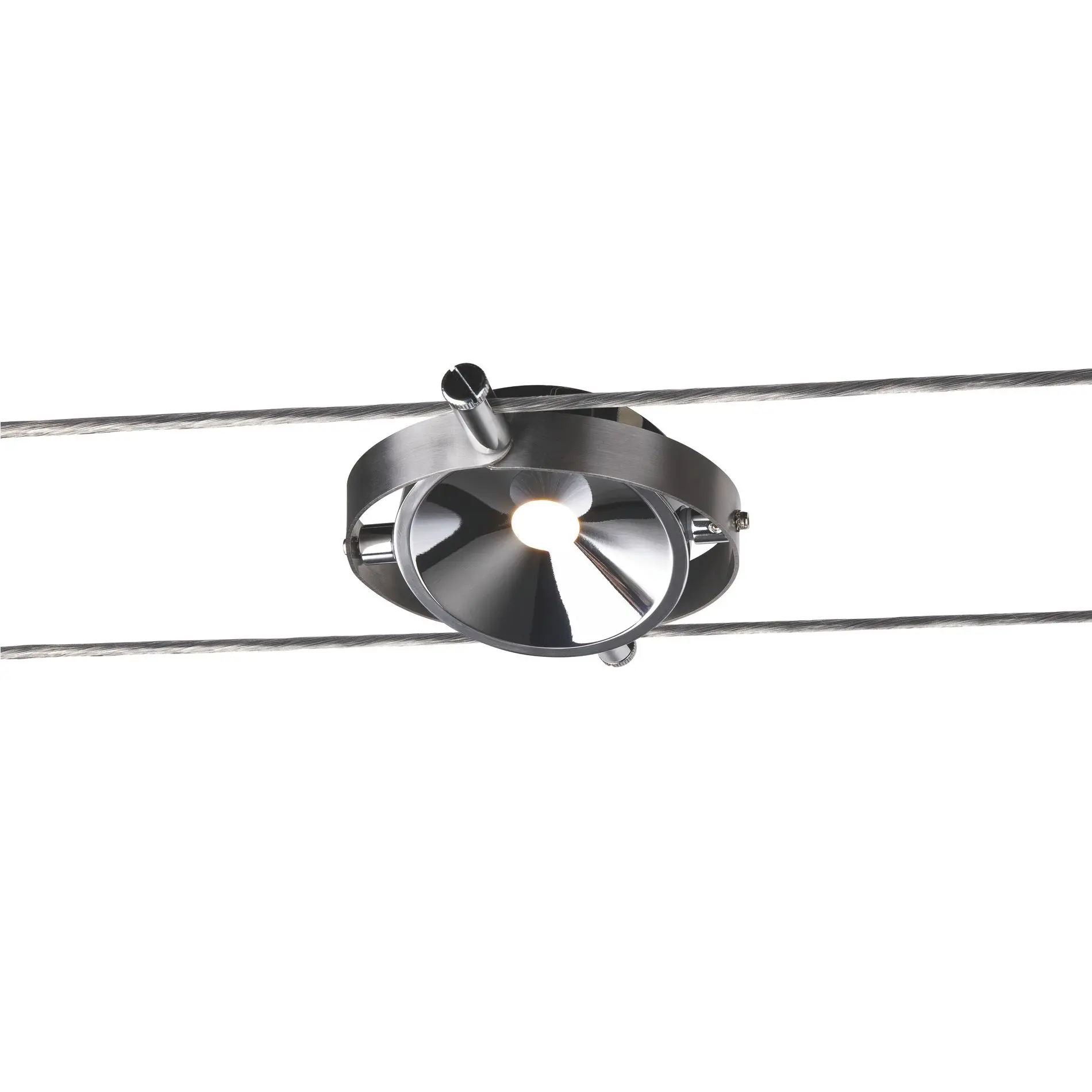 Produktfoto 1 von DURNO, Seilleuchte für TENSEO Niedervolt-Seilsystem, 2700K, chrom