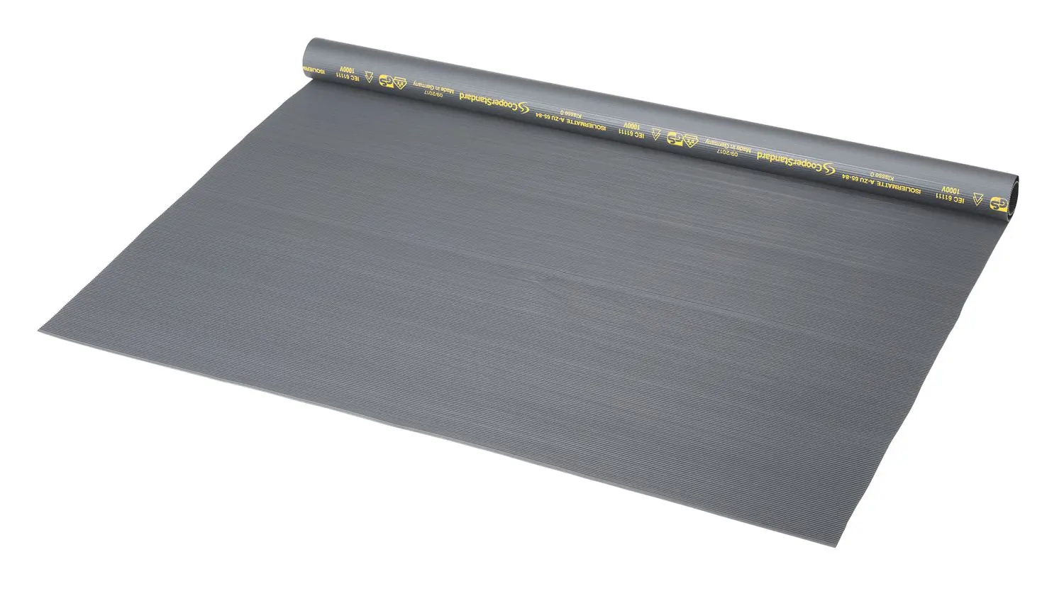 Produktfoto 1 von 1000V VDE Isolier-Standmatte, 10 m Rolle 10mx1mx3mm