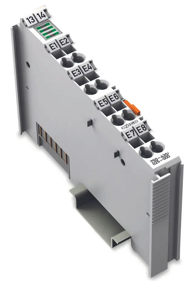 Produktfoto 1 von 8-Kanal-Digitaleingang,DC 24 V,3ms, lichtgrau