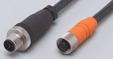 Produktfoto 1 von Adapterkabel f.Empfänger 0,1m PUR TPU orange PA IP67 f.CabinetController/Mod.