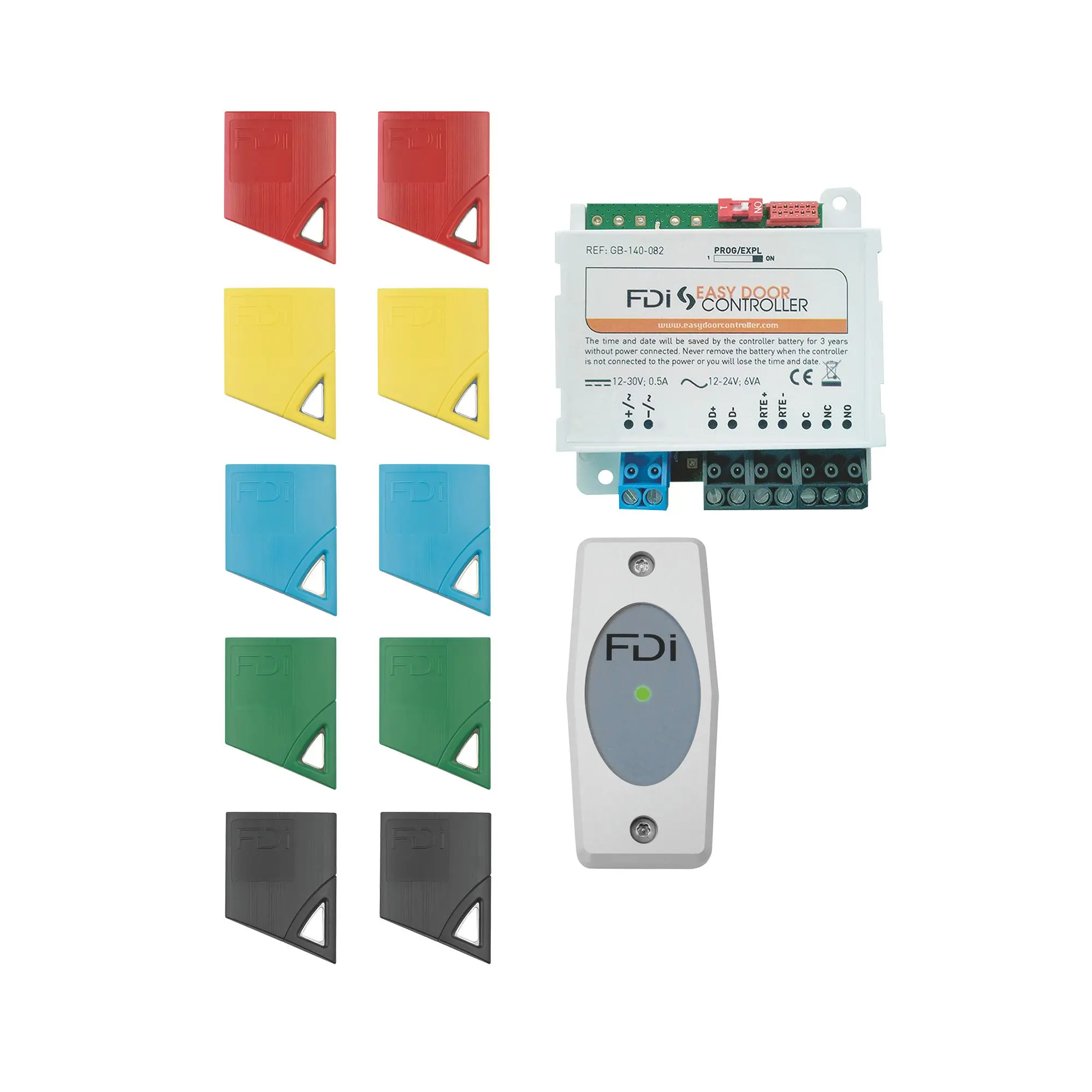 Produktfoto 1 von Easydoor Controller Set II m.AP VA Lesegerät