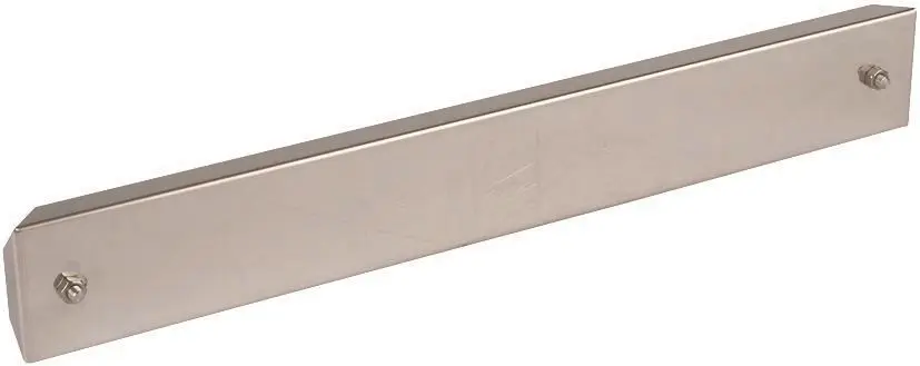 Produktfoto 1 von Abdeckung f. PA-Schiene Niro m. 10 Anschlüssen