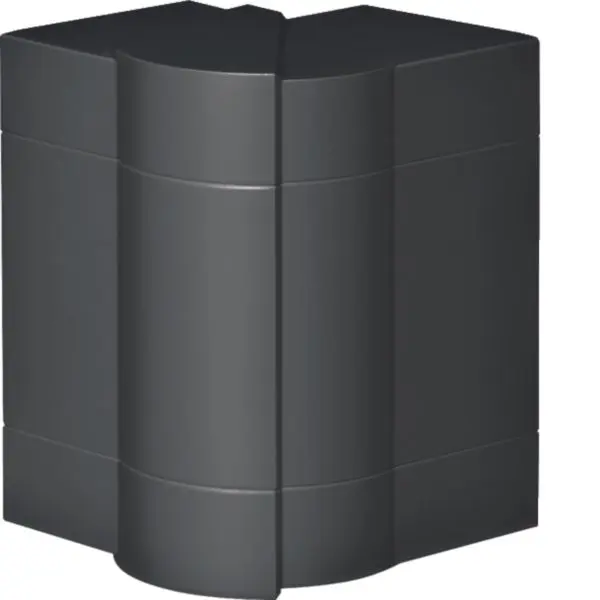 Produktfoto 1 von Außeneck einstellbar halogenfrei zu BR 65x130mm Oberteil 80mm graphitschwarz