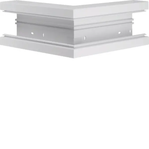Produktfoto 1 von Außeneck aus Grundprofil zu BR 68x130mm Oberteil 80mm in verkehrsweiß