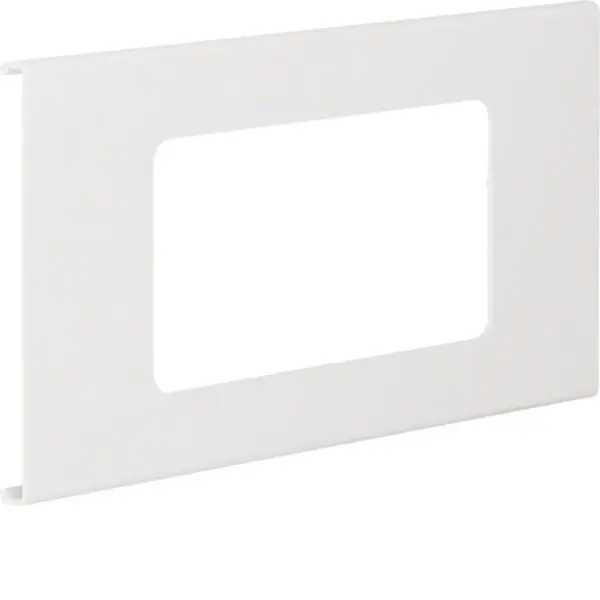 Produktfoto 1 von Blende 2-fach R7 für UP-Einsatz mit Rahmen PVC zu FB Oberteil 130mm