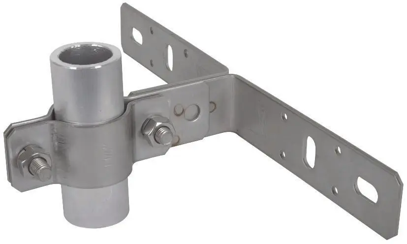 Produktfoto 1 von Wandbefestigung NIRO mit Überleger für Rohre D 40mm für DEHNiso-Combi