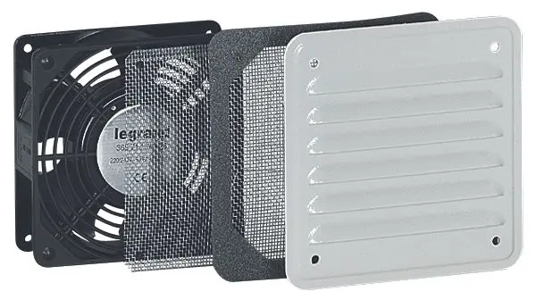 Produktfoto 1 von Ventilator, 30 m³/Std. f.Schaltschrankklimatisierung