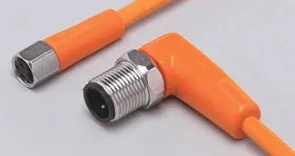 Produktfoto 1 von Verbindungskabel <50VAC 0,3m PVC Gehäuse PVC orange EPDM IP65/67-69K