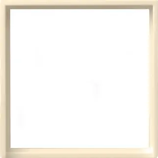 Produktfoto 1 von Adapterrahmen 50x50 quadratisch System 55 cremeweiß