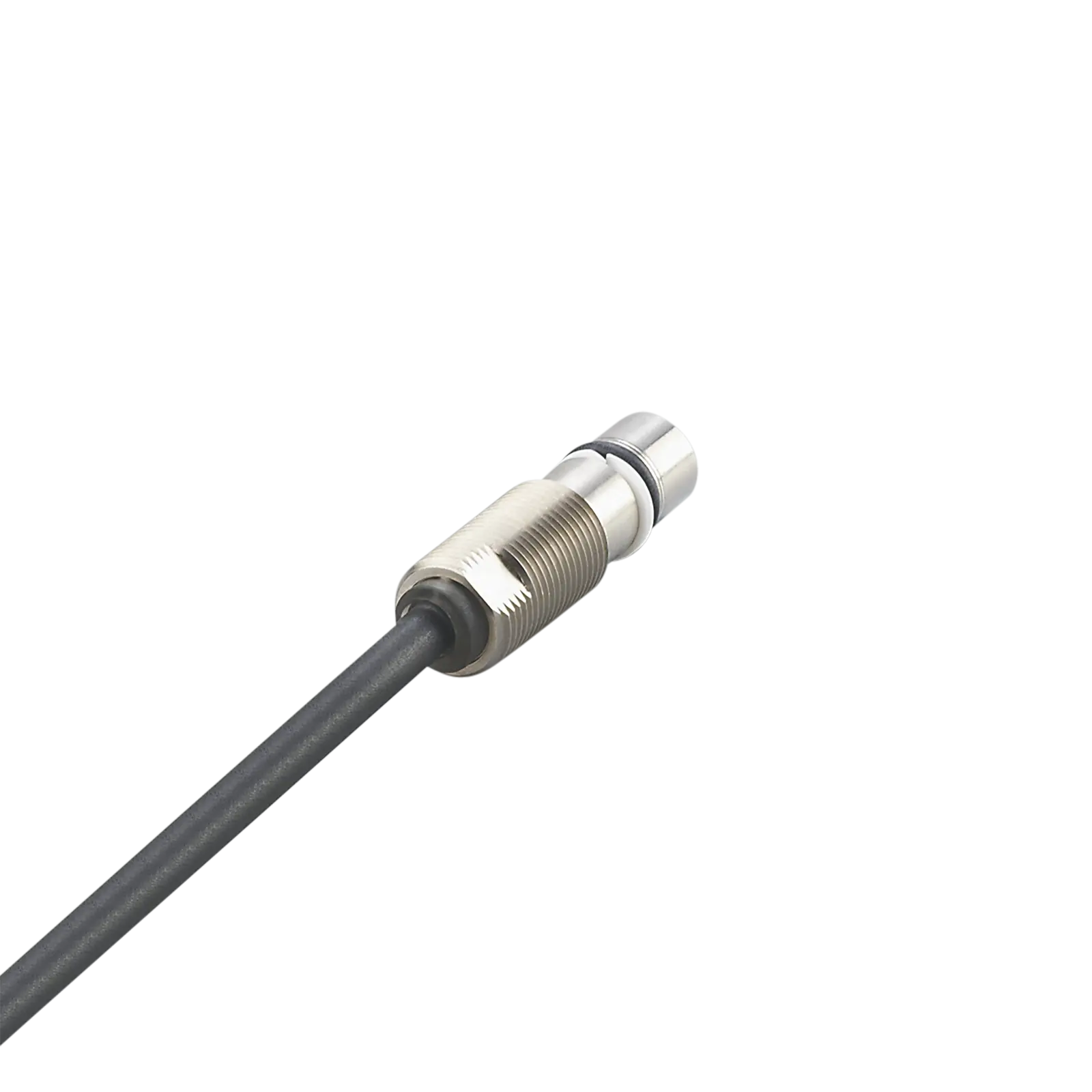 Produktfoto 1 von Zylindersensor M12x1 L=41 Sn=1,8 bündig S DC PNP 0,21m PUR 3L 1000Hz