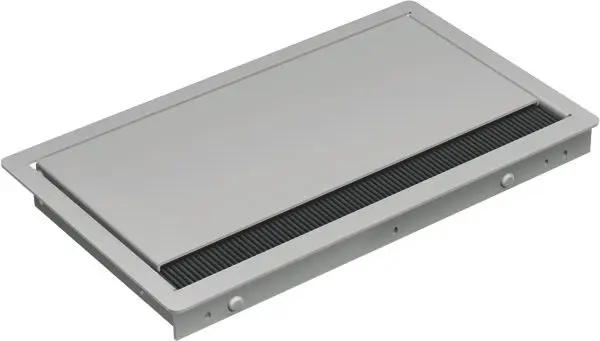 Produktfoto 1 von CONI COVER Einbaurahmen kurz silbergrau RAL9006
