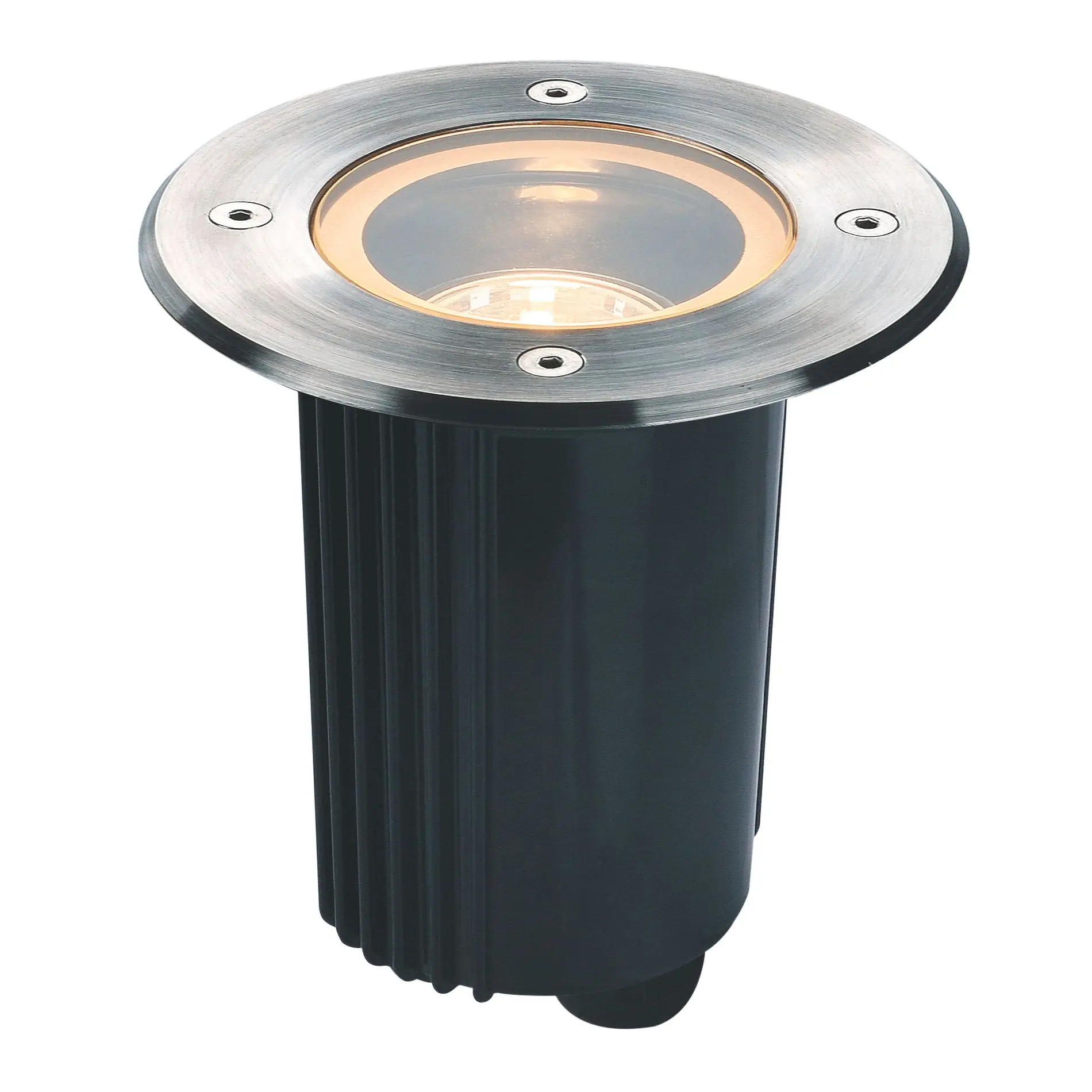 Produktfoto 1 von DASAR 80 GU10 Bodeneinbauleuchte rund Edelstahl 316 max.35W IP67